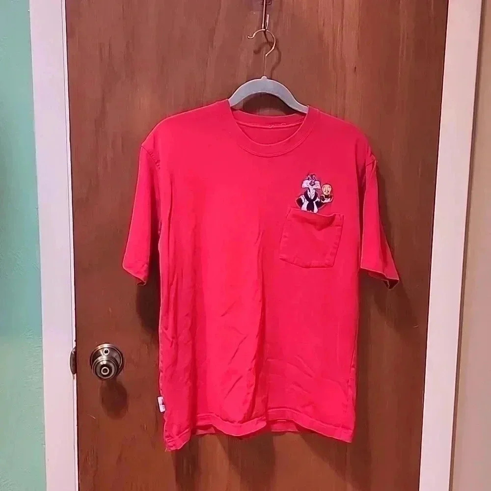 Tweety Bird pocket tee L